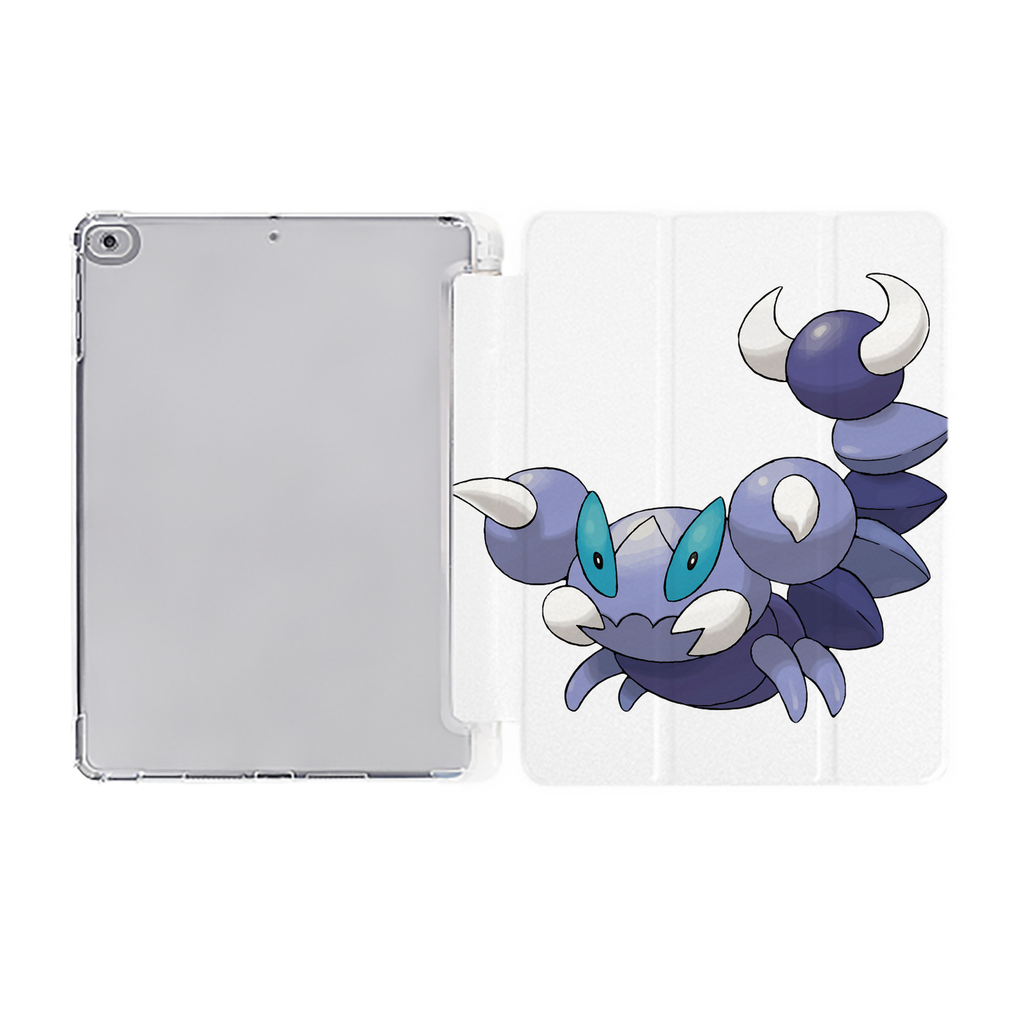 （画像用） ポケットモンスター Pokémon IPad ケース ペン収納付き 三つ折りスタンド PUレザー×シリコン 対応機種9.5/10.5/10.9インチ
